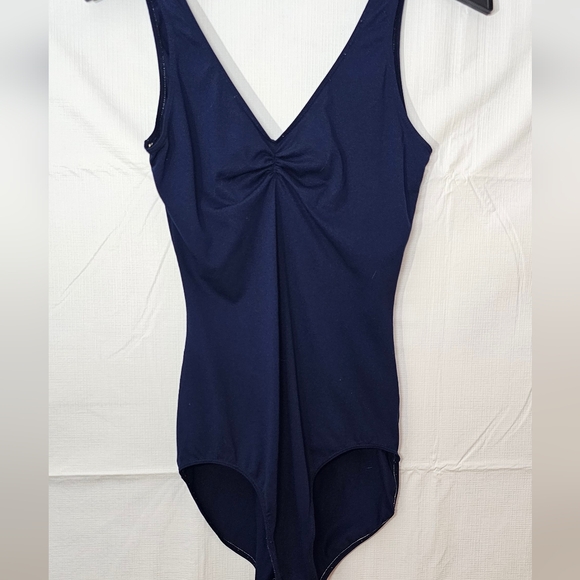 Danskin Tops - Danskin Blue leotard (vintage)